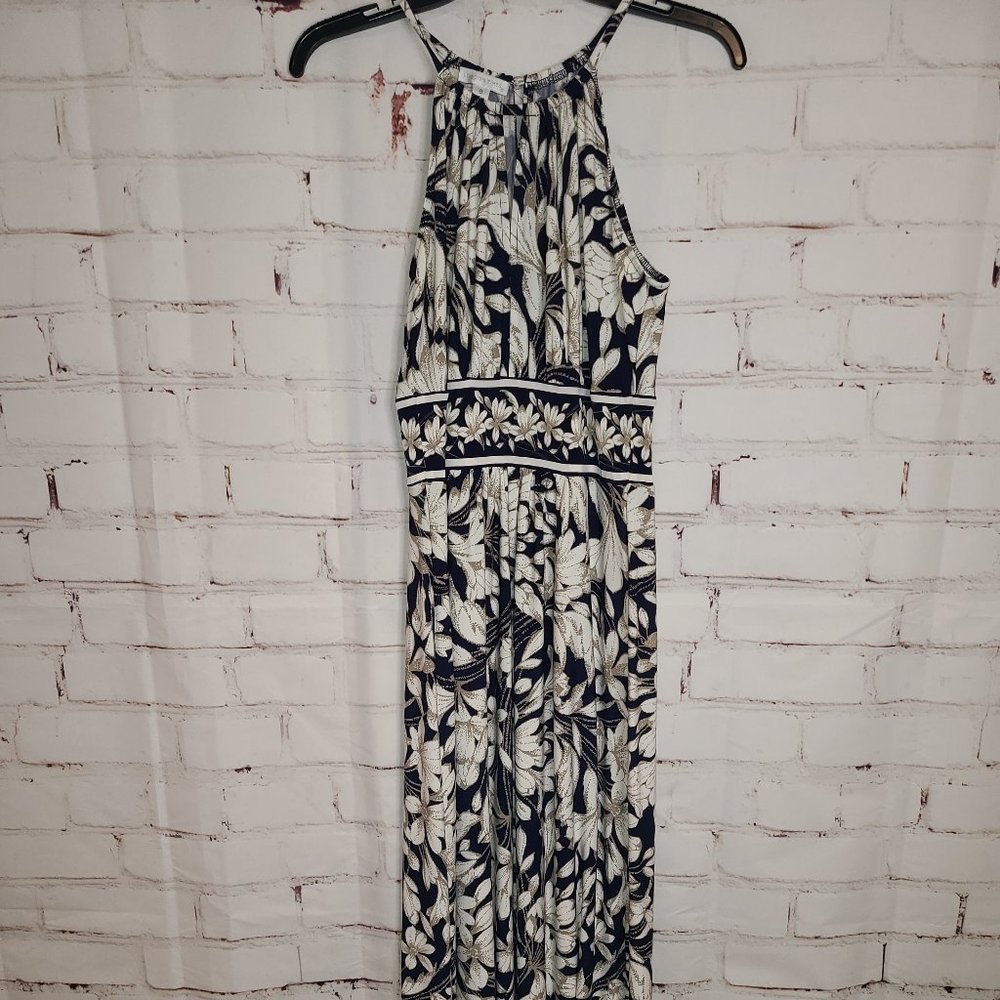 London Times Sleeveless Maxi dress. Size 8